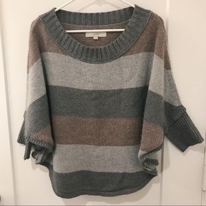 LOFT poncho sweater